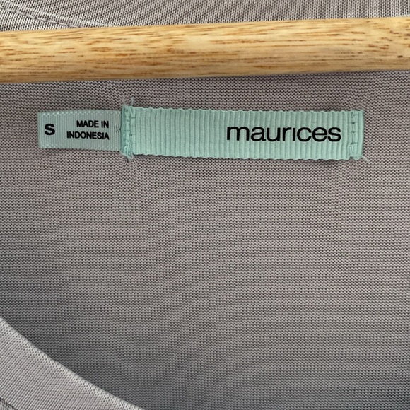 EUC Maurices grey/purple t-shirt - Picture 2 of 5